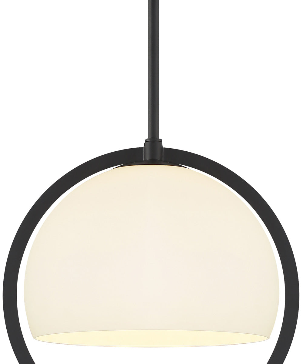 Eterna 1 Light Pendant Matte Black