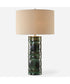 Loch Green Glaze Table Lamp