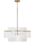 Blair 4-Light Pendant Aged Brass