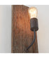 Tybee 1-Light Sconce Nordic Grey