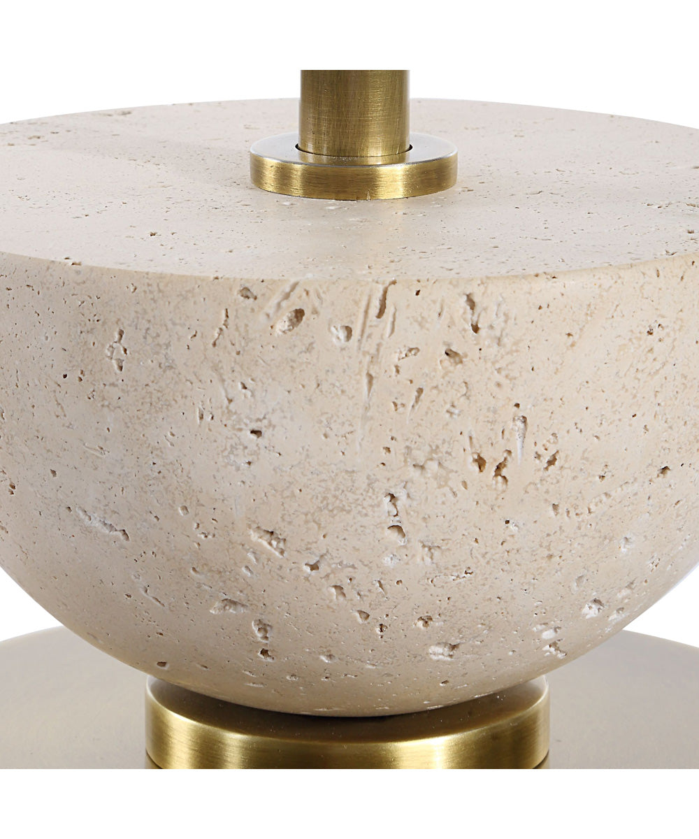 Hemisphere Brass Buffet Lamp