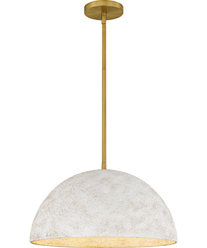 Quoizel Pendant Large 3-light Pendant Brushed Gold