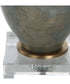 Cardoni Bronze Glass Table Lamp