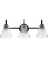 Vera 3-Light Medium Three Light Vanity in Black