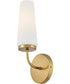 Selma 1-Light Medium Single Light Sconce in Gold