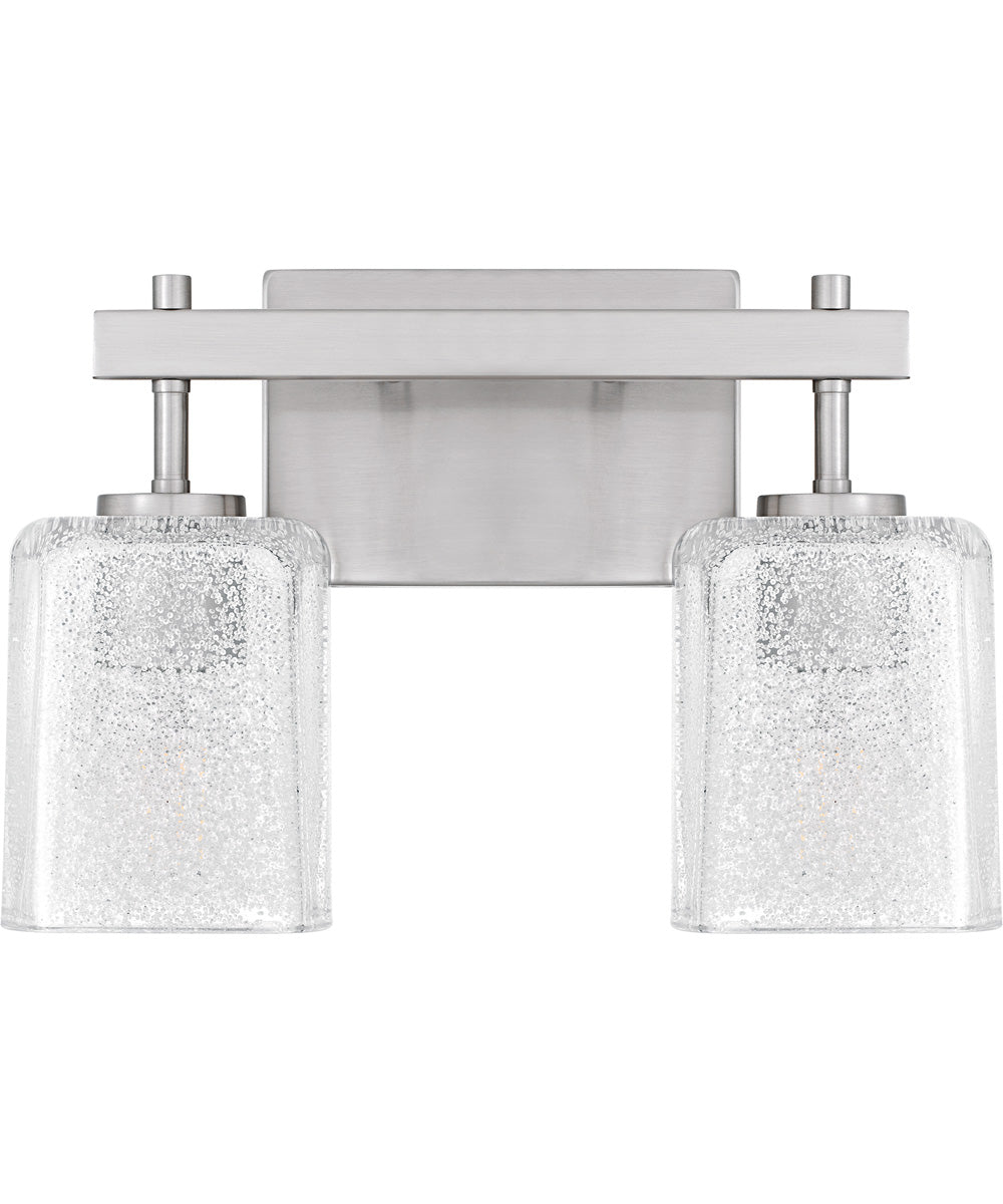 Brenthouse Medium 2-light Bath Light Brushed Nickel