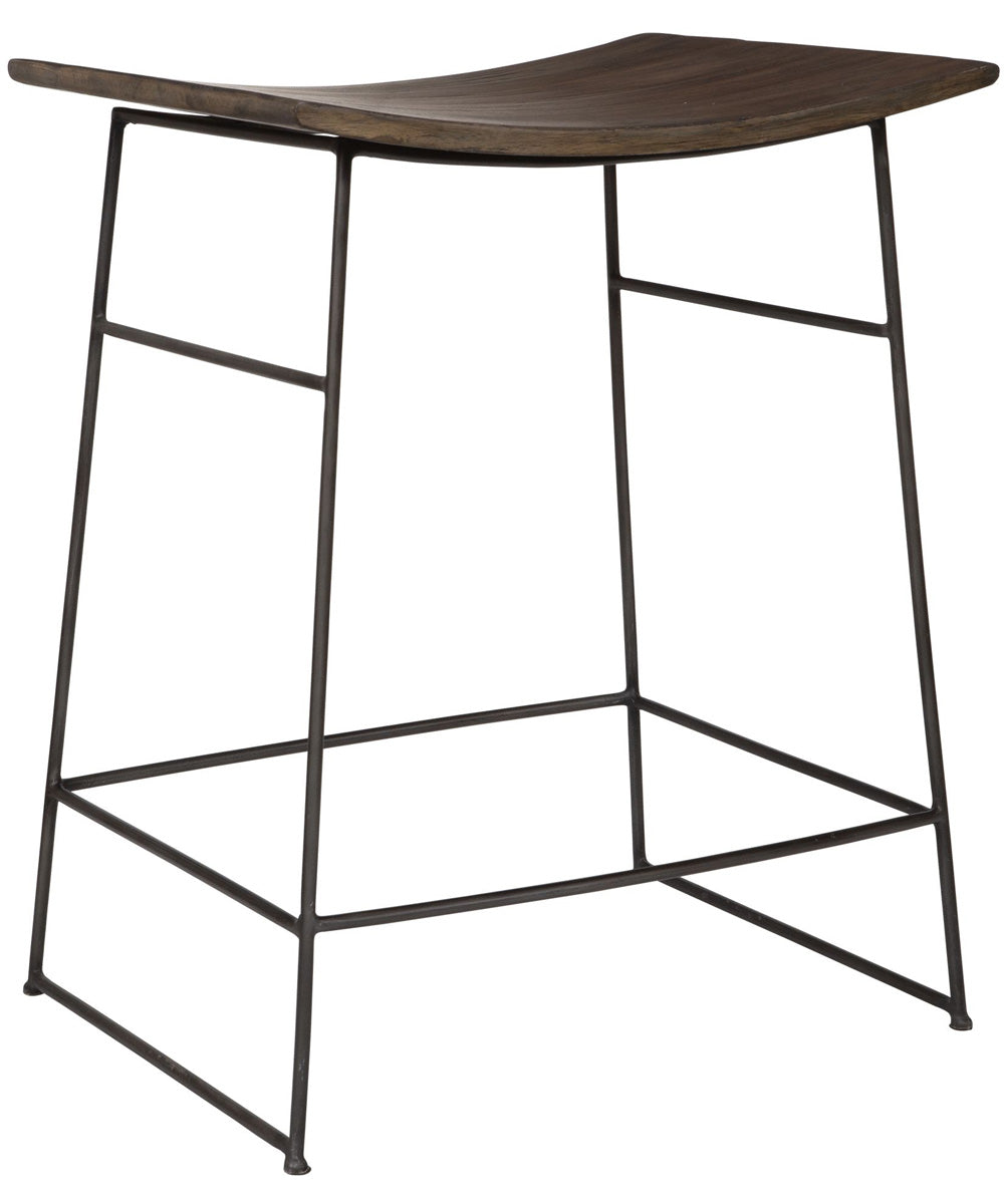 Thura Walnut Counter Stool