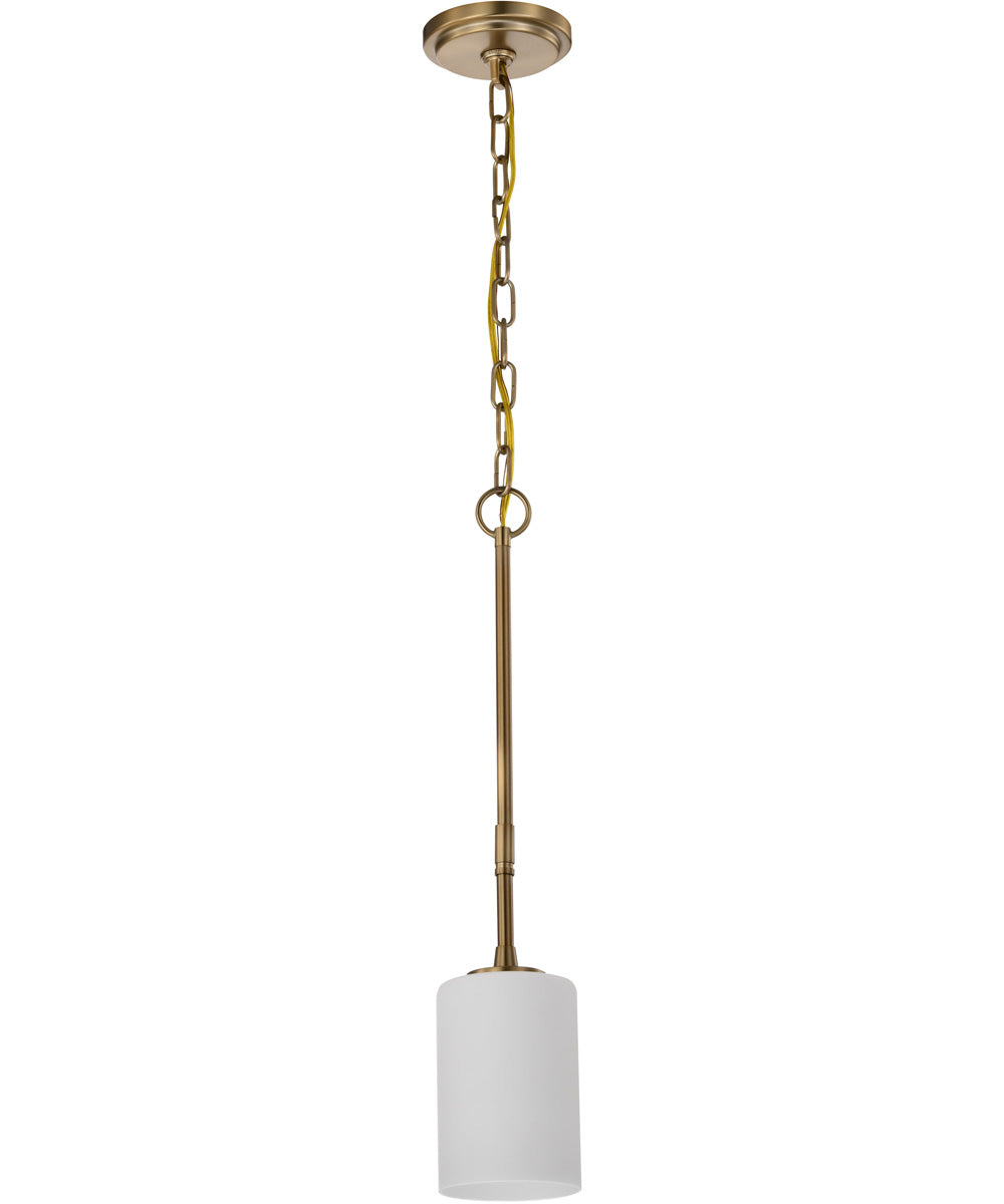 Liam 1-Light Pendant Burnished Brass