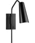 Cornett 1-Light Contemporary Wall Sconce Matte Black