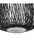 Cordova 1-Light Mini-Pendant Black Rattan