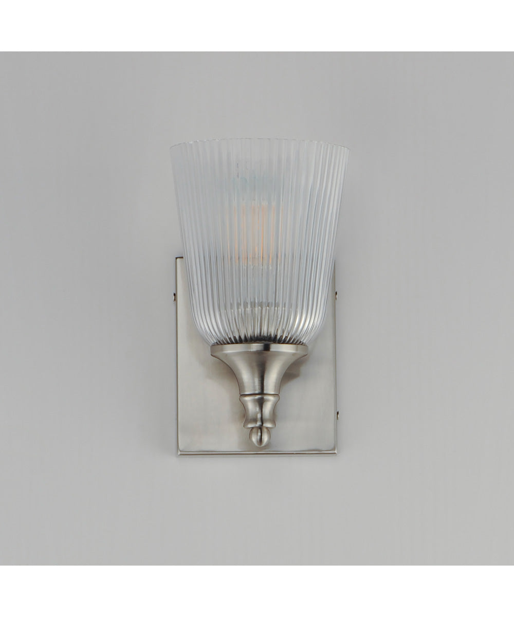 Julip 1-Light Bath Vanity Satin Nickel