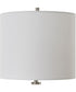 Ceramic Accent Lamp in Matte Black and White