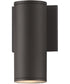 Caldera 7.5 inch Outdoor Wall Sconce Architectural Bronze