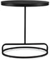 Accent Table in Aged Black
