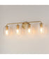 Honey 4-Light Bath Vanity Natural Aged Brass