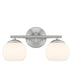 Moon Breeze 2 Light Vanity Polished Nickel