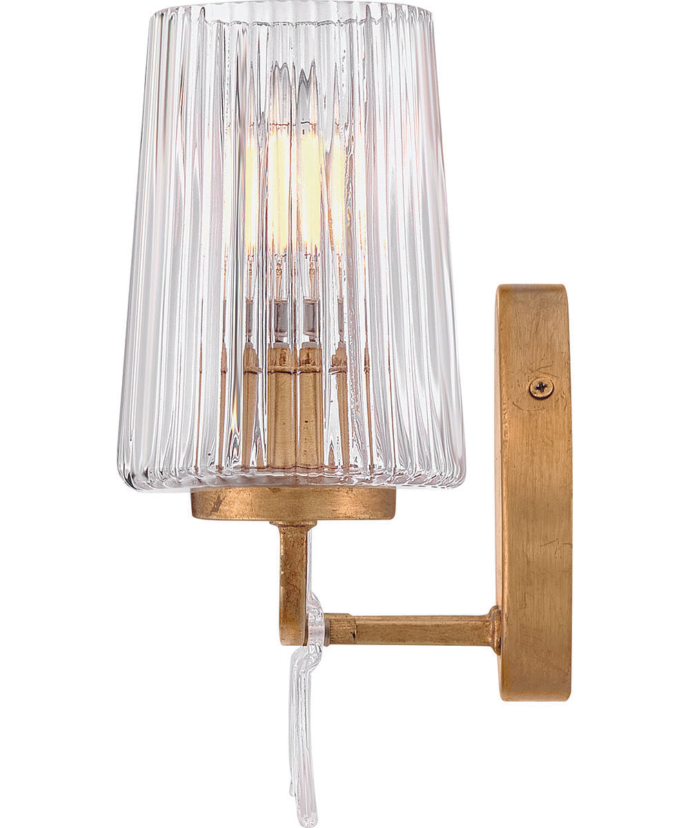 Aliso 2-Light Small Two Light Vanity in Distressed Brass