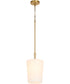Goodwin Pendant Aged Brass