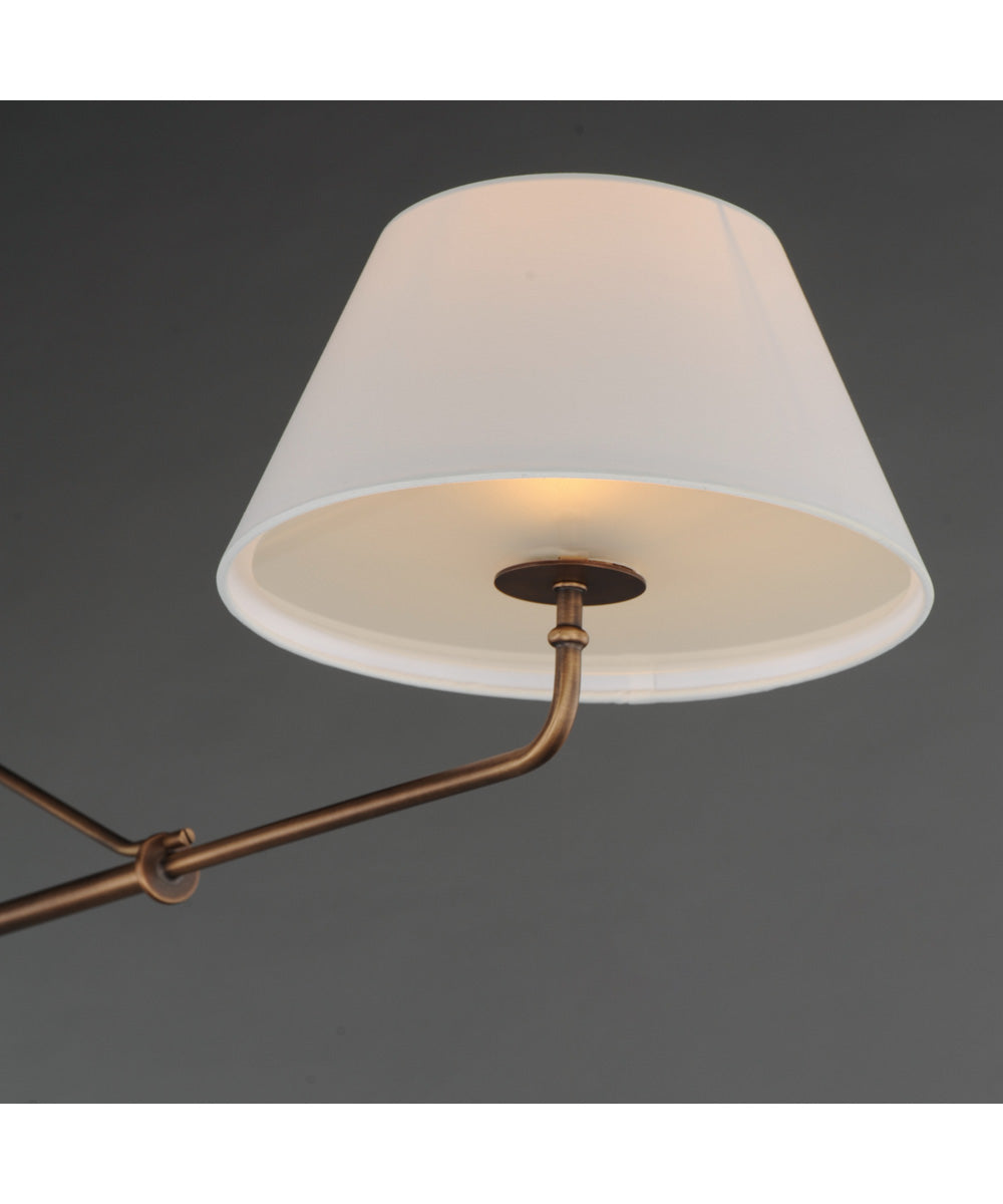 Dunbridge 2-Light Pendant Weathered Brass