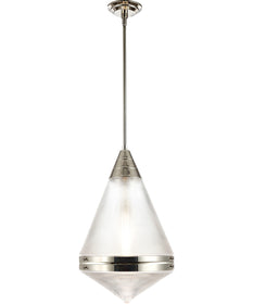 Hargreaves 1-Light Pendant Polished Nickel