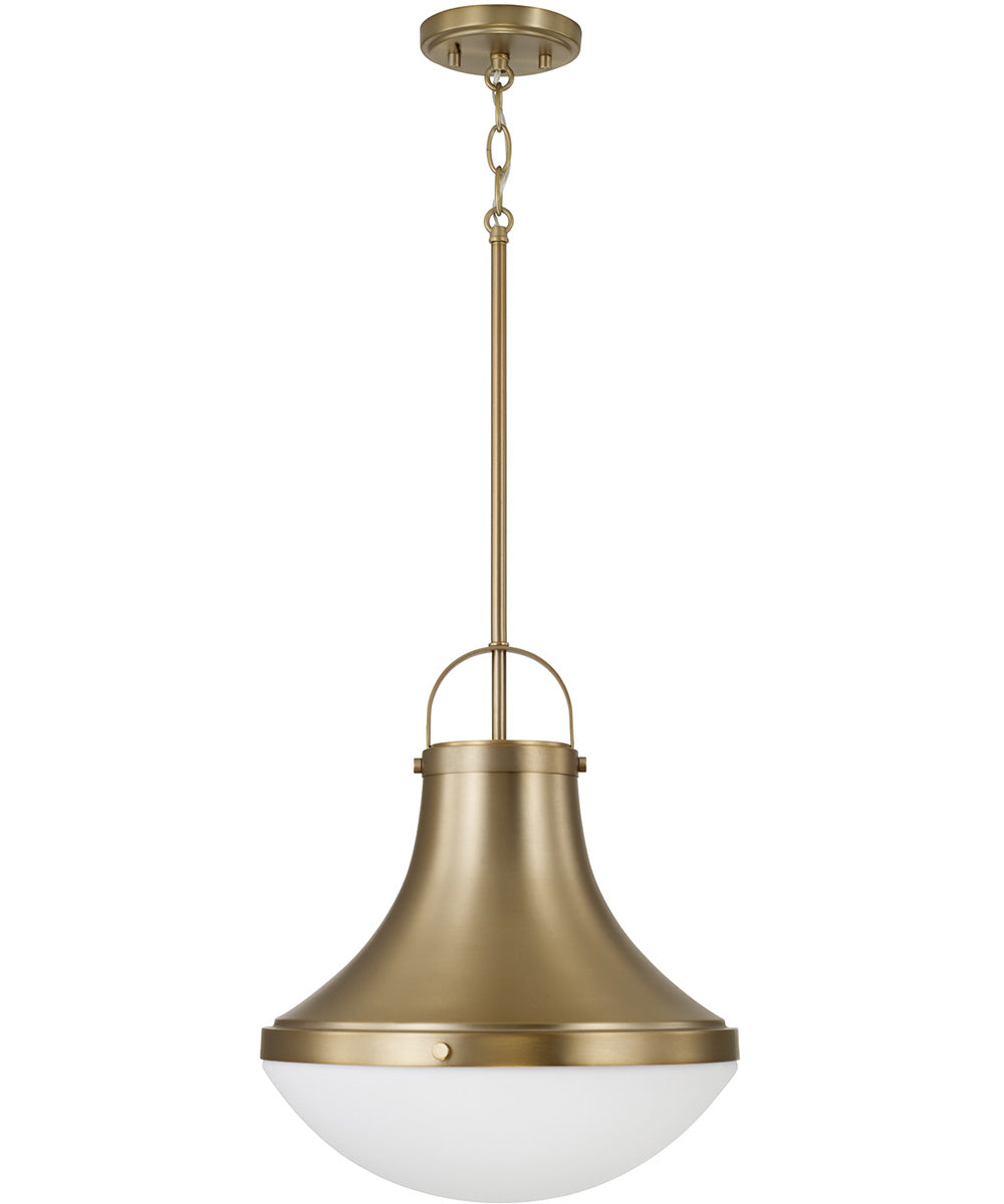 Arlo 1-Light Pendant Aged Brass