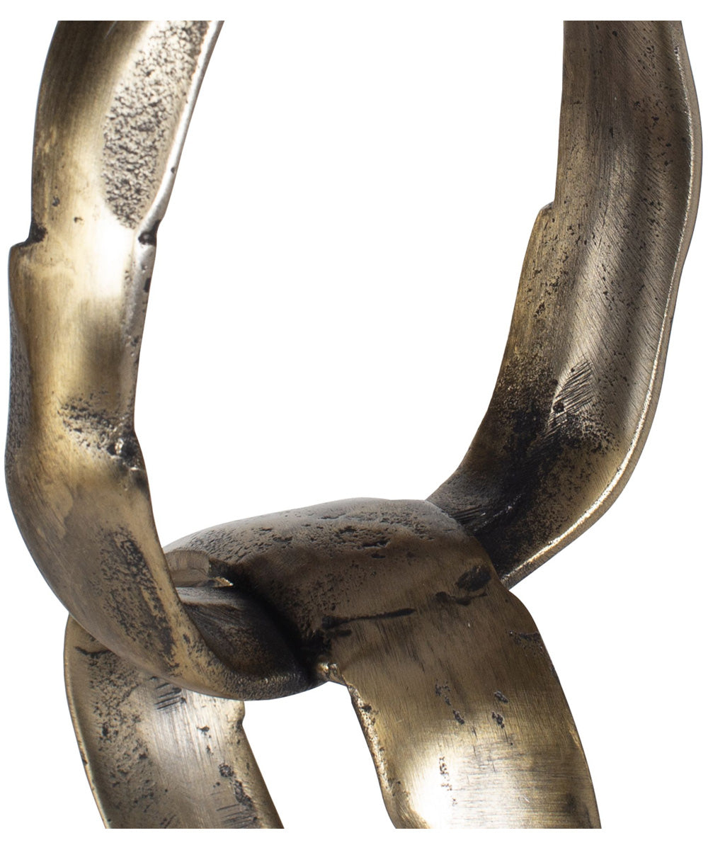 Loopform Brass Ring Sculpture