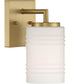 Leavenworth 1 Light Wall Sconce Brushed Gold