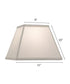 6x11x10 Oyster Silksheen Tapered Square Hardback Lampshade