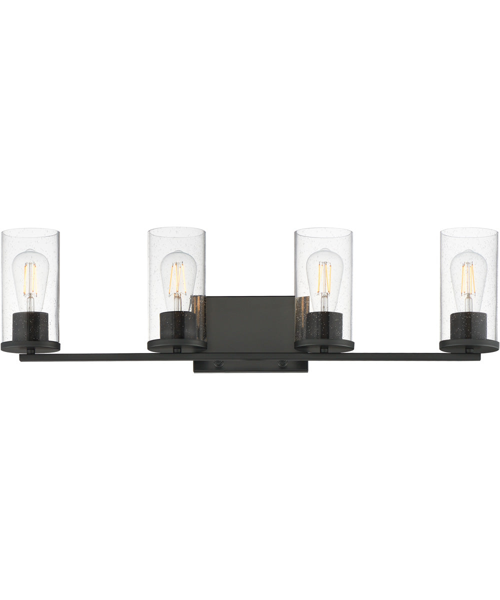 Livingston 4-Light Bath Vanity Black