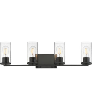 Livingston 4-Light Bath Vanity Black