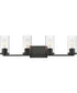 Livingston 4-Light Bath Vanity Black