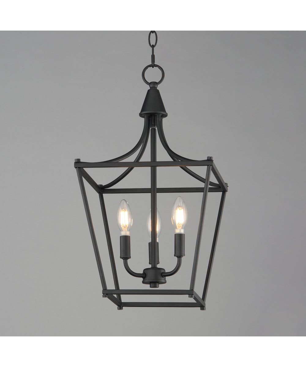 Clifton 3-Light Pendant Black