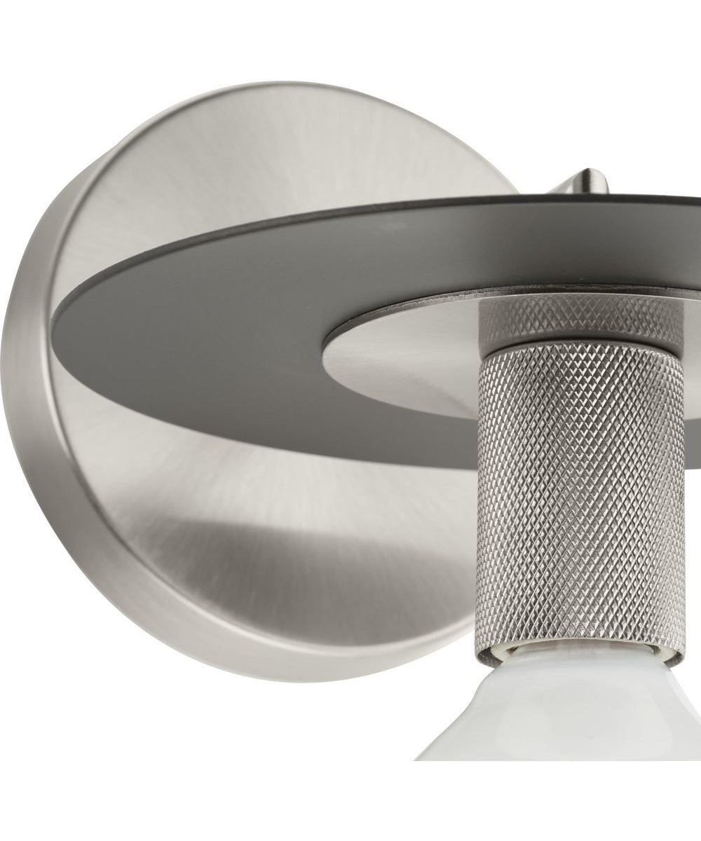 Trimble 1-Light Wall Bracket Brushed Nickel