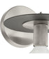 Trimble 1-Light Wall Bracket Brushed Nickel