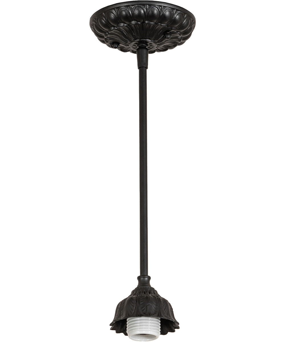 8" Wide Willow Jadestone Mini Pendant Light