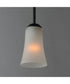 Logan 1-Light Mini Pendant Black