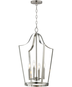 Arden 4-Light Pendant Satin Nickel