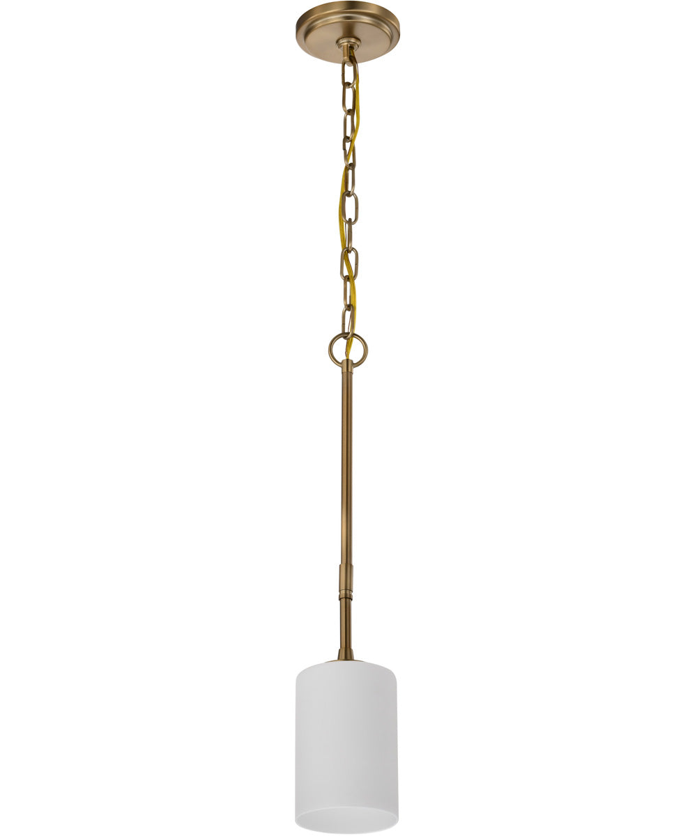 Liam 1-Light Pendant Burnished Brass