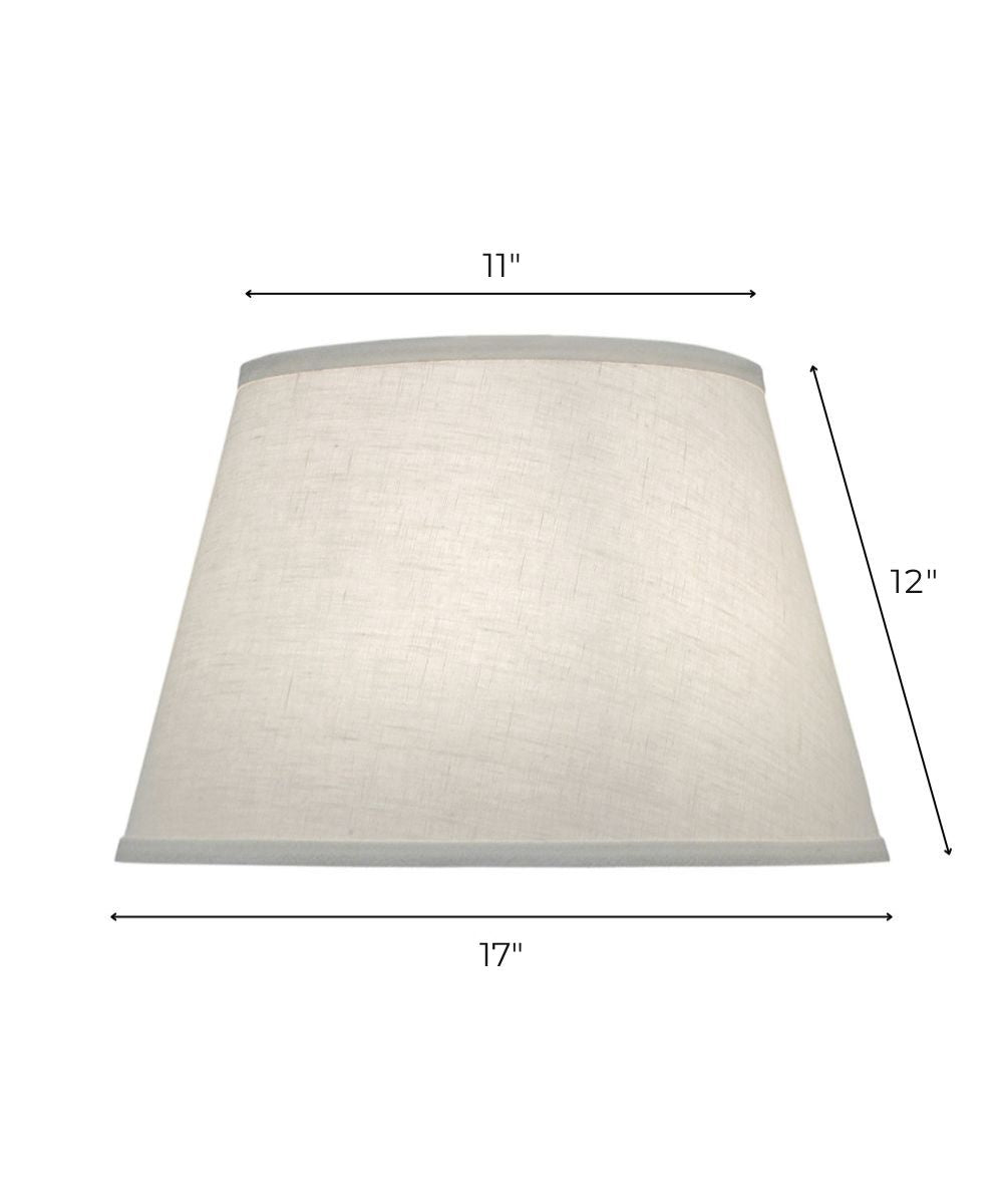11x17x12 Cream Aberdeen Boillotte Hardback Lampshade