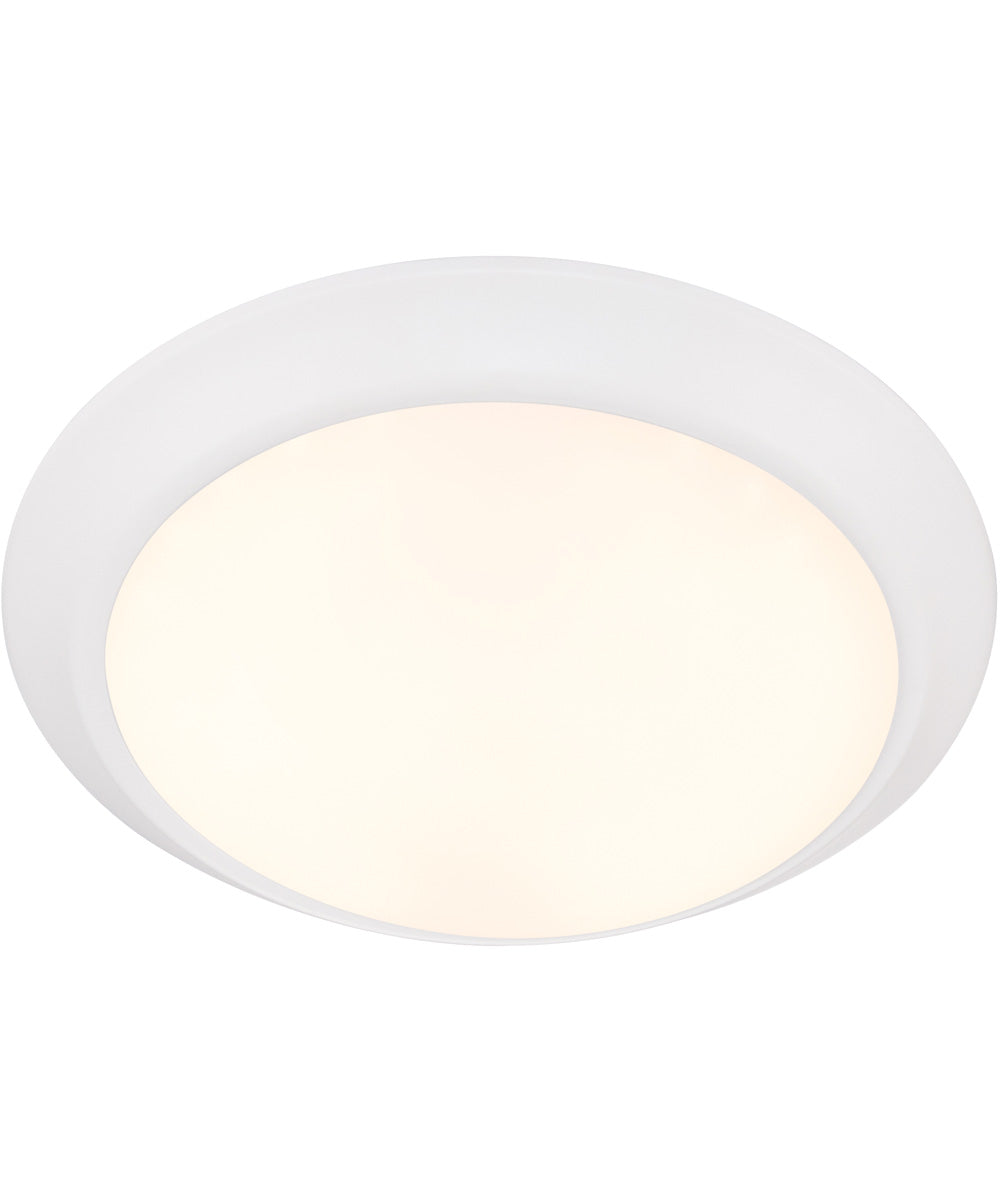 1-light LED Ceiling Flush Mount Studio White