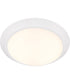 1-light LED Ceiling Flush Mount Studio White