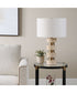 Makani Travertine Table Lamp