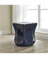 Kaz Deep Blue Garden Stool