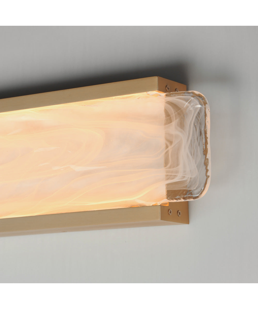 Celine 24 inch LED Bath Vanity Natural Aged Brass