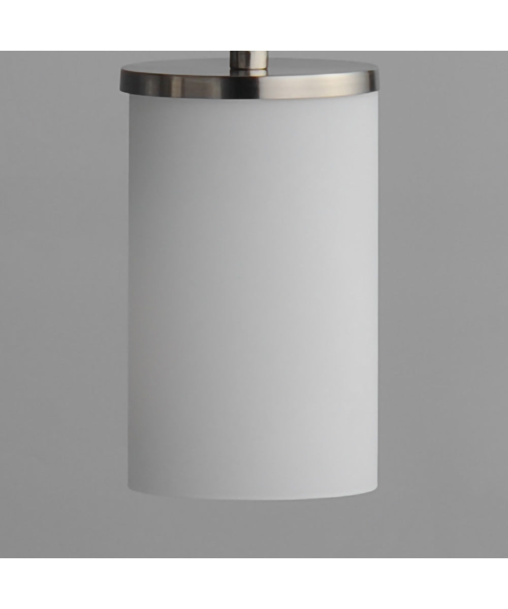 Lateral Mini Pendant Satin Nickel