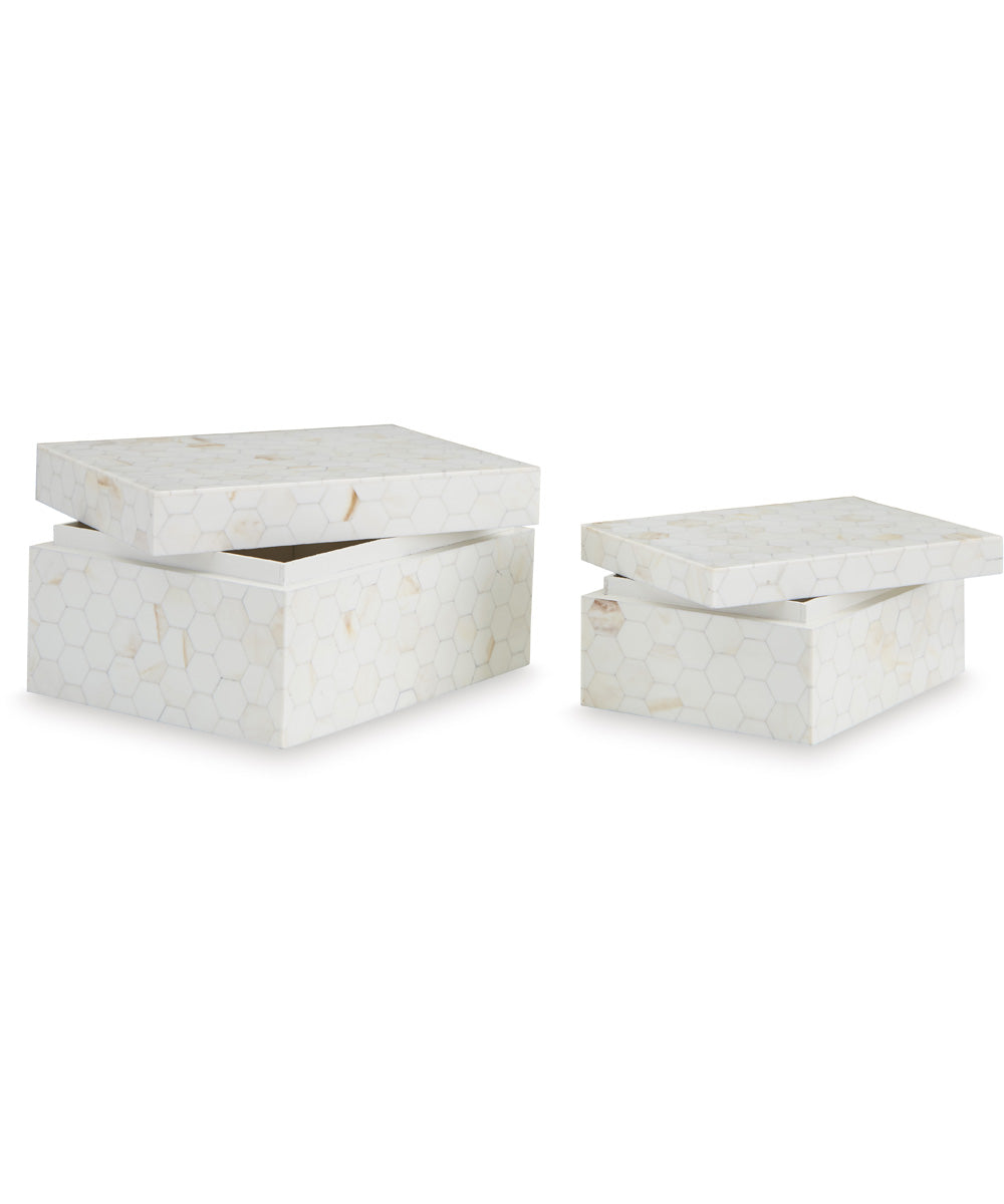 Aldenburg Box Set Set of 2 Cream