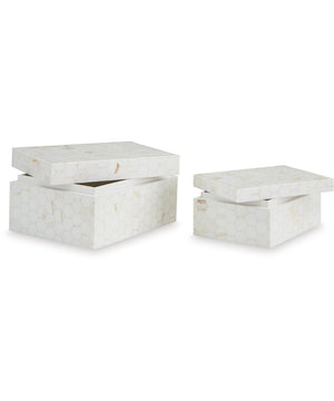 Aldenburg Box Set Set of 2 Cream