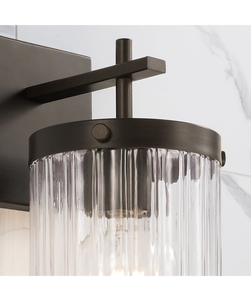 Vaughn 1-Light Sconce Oil Rubbed Bronze