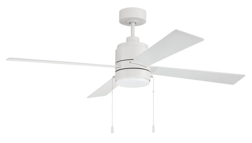 Energy Star McCoy 52" 4 Blade Ceiling Fan 1-Light Fan White