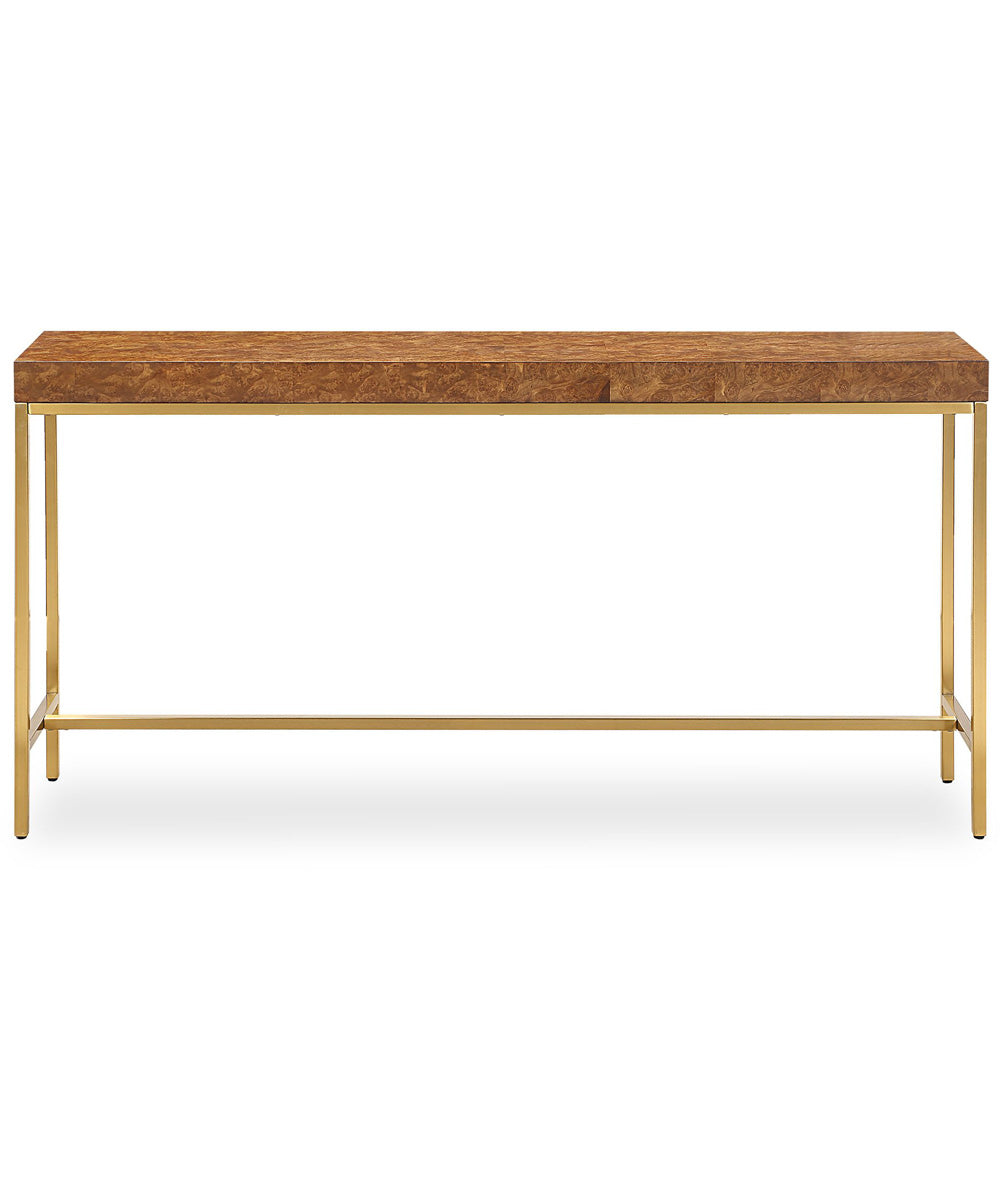 Moran Burl Console Table